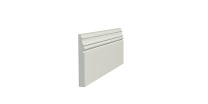 Bolection section skirting board profile