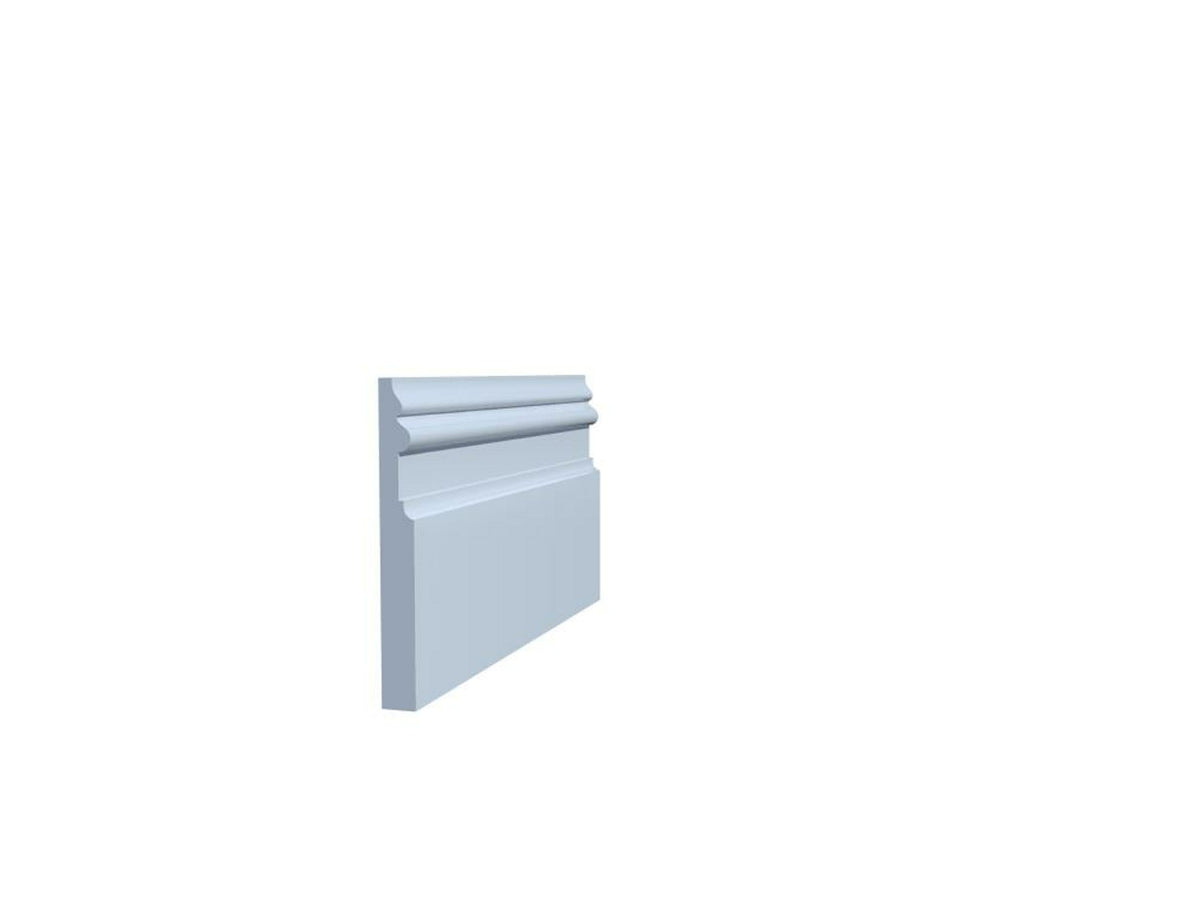 Tall Victorian skirting board profile