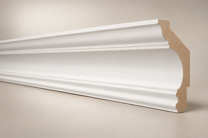 Cornice moisture-resistant MDF angled product view