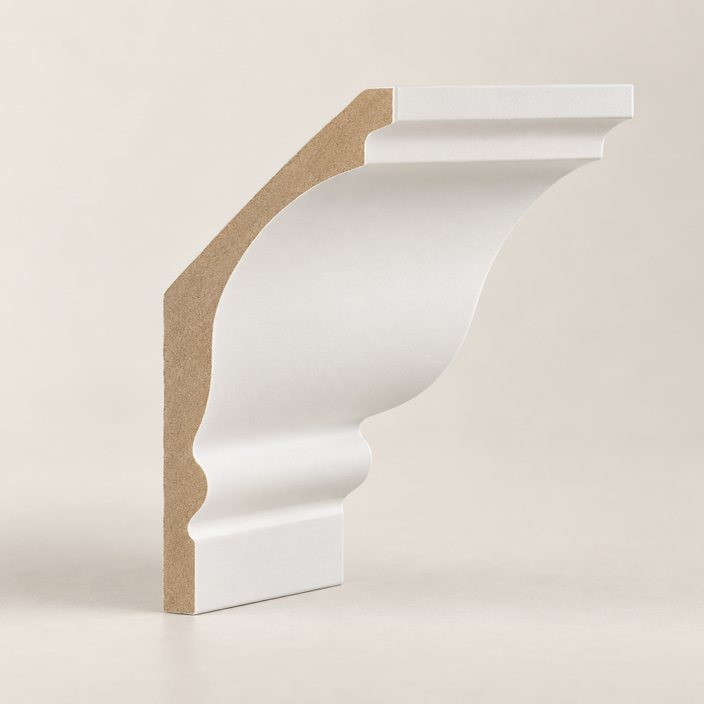 Cornice moisture-resistant MDF cross-section