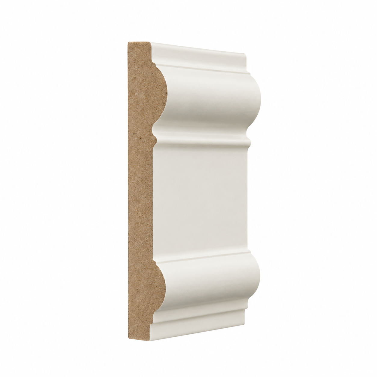 Dado rail moisture-resistant MDF cross-section