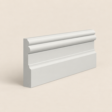 Tall Victorian Architrave profile on a warm limestone background