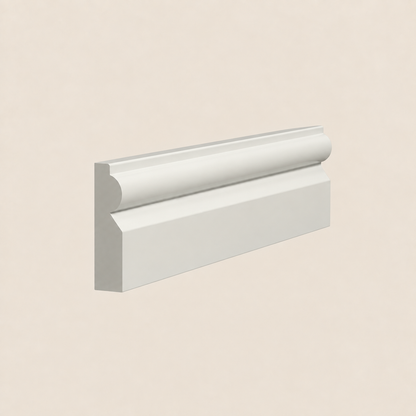 Taurus Architrave profile on a warm limestone background