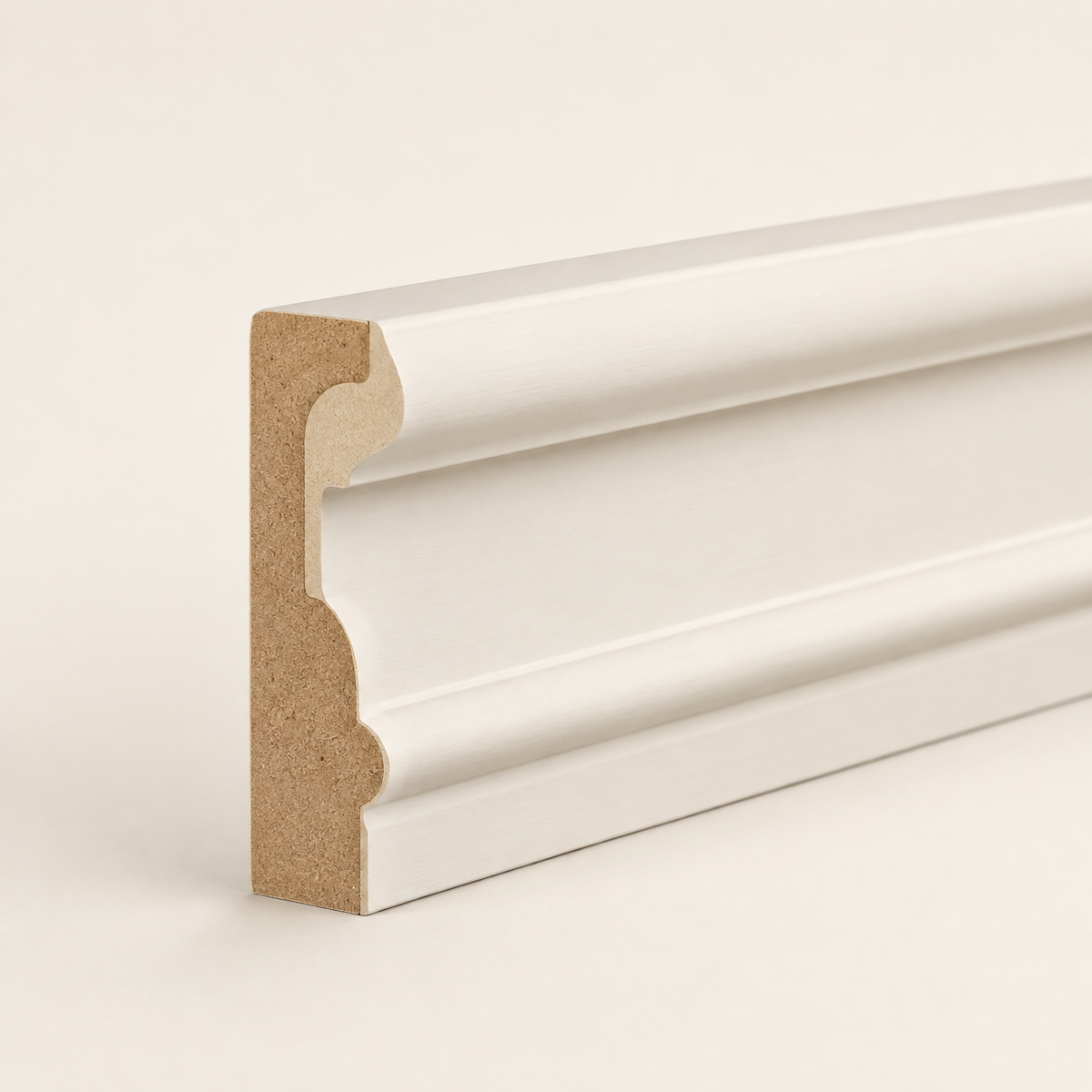Picture rail moisture-resistant MDF cross-section