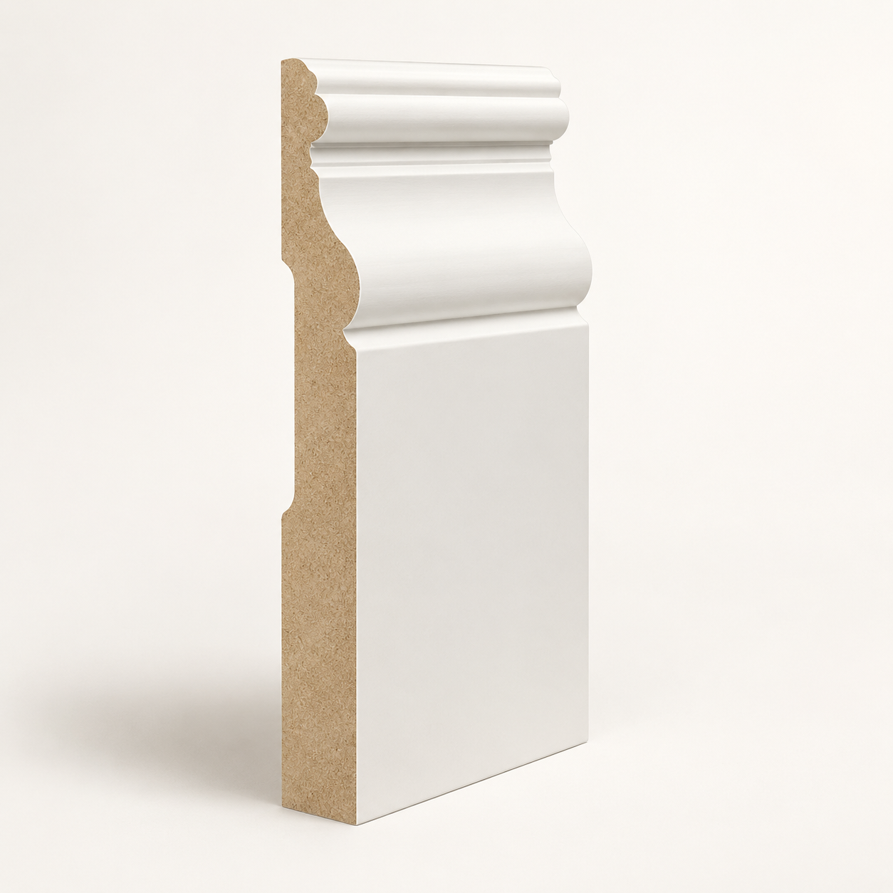 Victorian skirting board moisture-resistant MDF cross-section